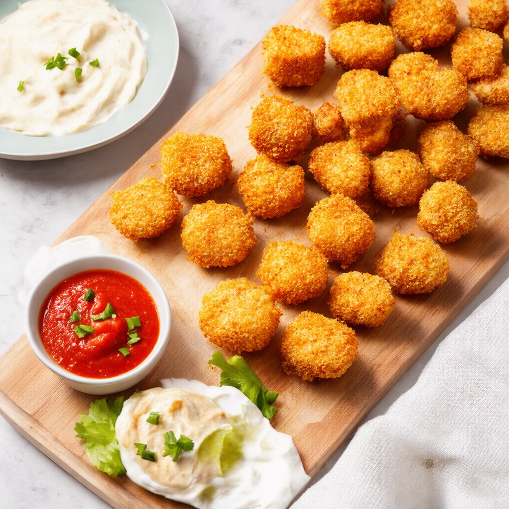 Panko-Crusted Chicken Nuggets