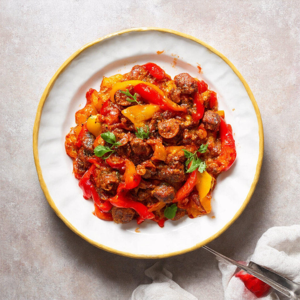 Spicy Chorizo & Sweet Bell Peppers