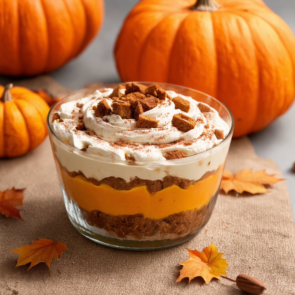 Spiced Pumpkin and Cardamom Trifle