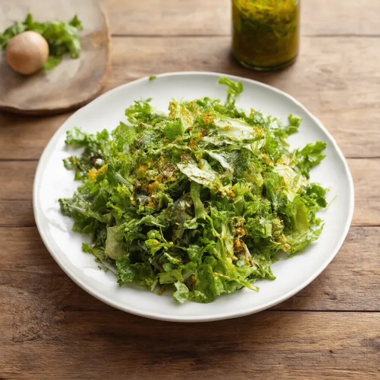 Mixed Green Salad with Herb-Infused Vinaigrette