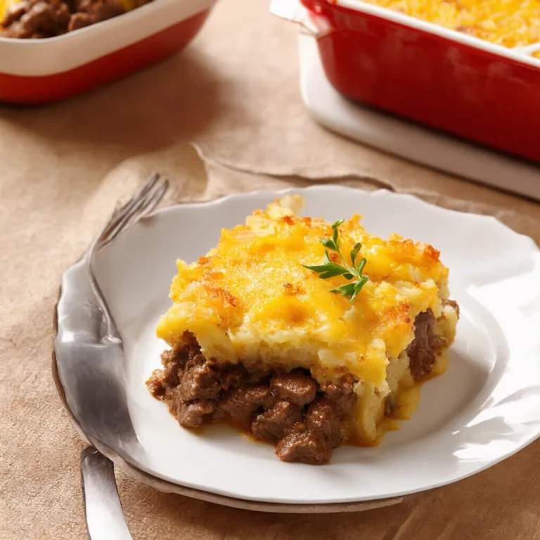 Zesty Beef & Potato Casserole