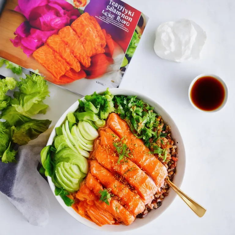 Teriyaki Salmon Poke Bowl