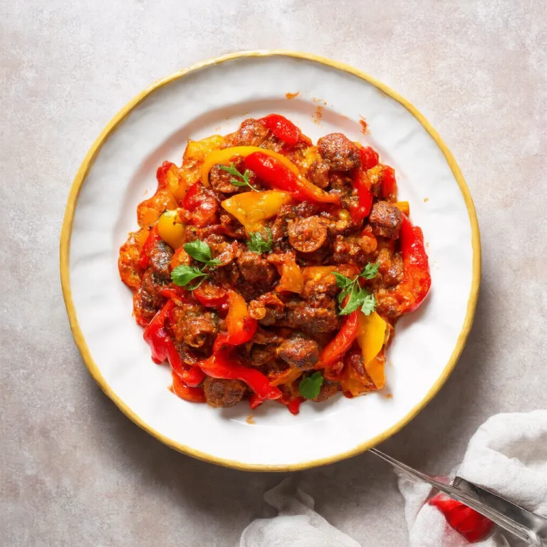 Spicy Chorizo & Sweet Bell Peppers