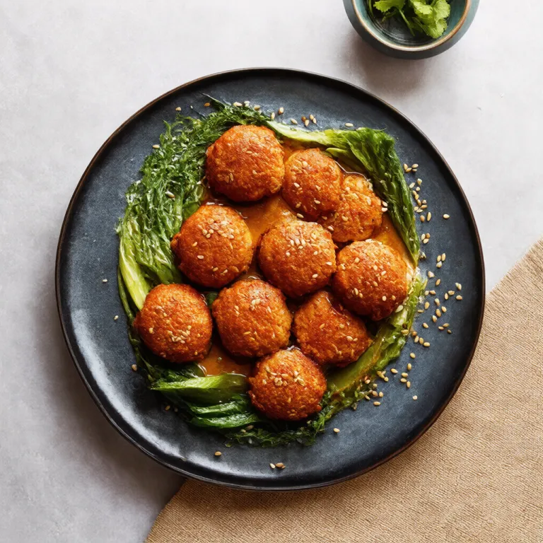Asian-Inspired Tuna Rissoles with Soy-Ginger Glaze
