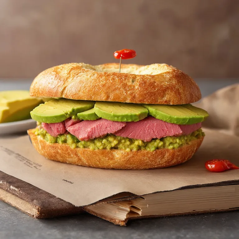 Spicy Tuna Sandwich with Avocado