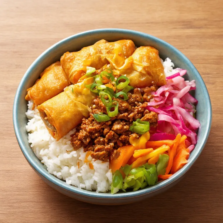 Spicy Deconstructed Egg Roll Bowl