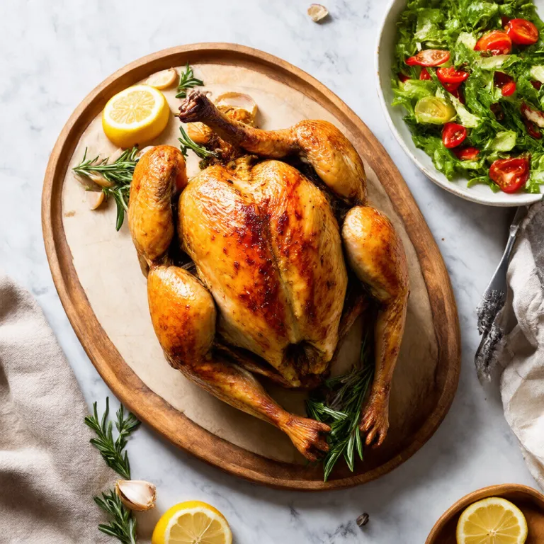 Herb-Infused Spatchcock Chicken with Lemon and Garlic