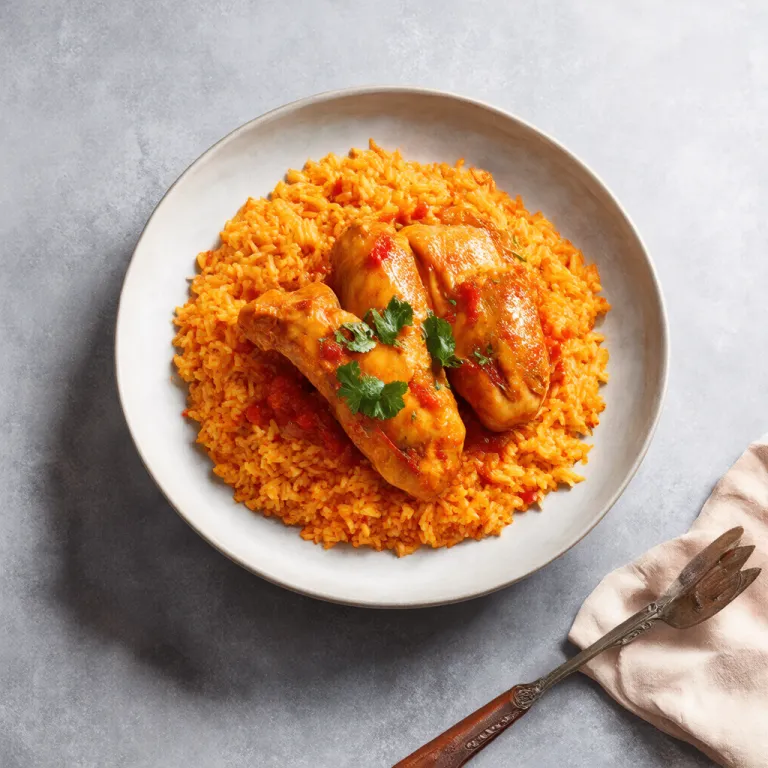 Spicy Chicken with Tomato and Cream Sauce